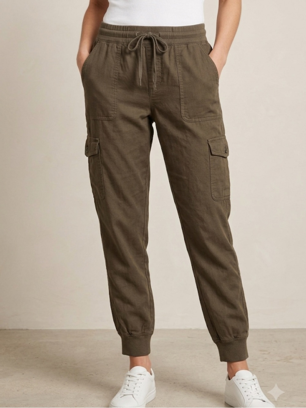Aritzia Community Cargo Jogger Pants – Size S | Utility Core | Streetwear Cotton